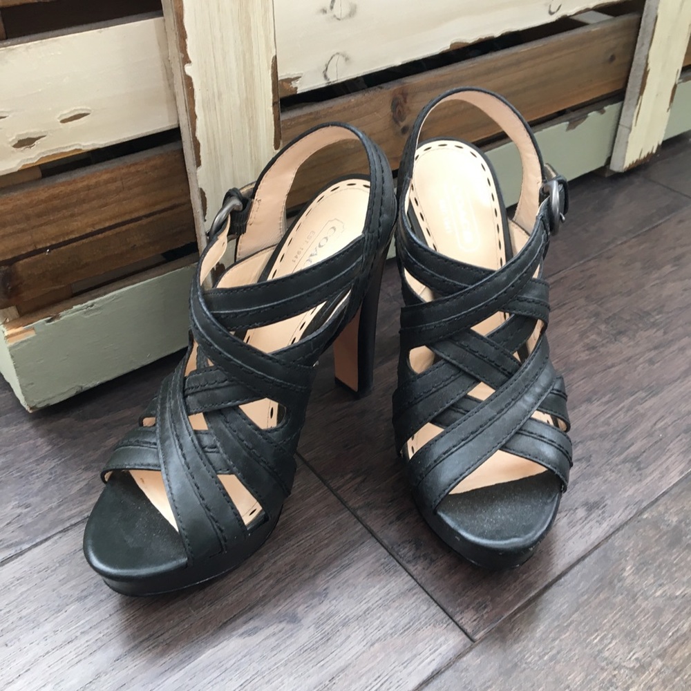 Coach Heeled Sandals